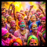 Vibrant Splashes of Joy: Holi 2025 Celebration